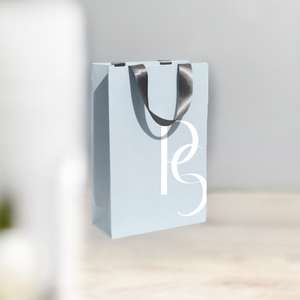 Bolsas de compras de papel de regalo reciclables con marca personalizada para uso promocional - Product Image 3