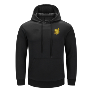 Sudadera con capucha de patrón sólido con estampado personalizado de algodón 100%, etiqueta privada profesional, fácil de usar, diseño cómodo para logotipo frontal de invierno - Product Image 1