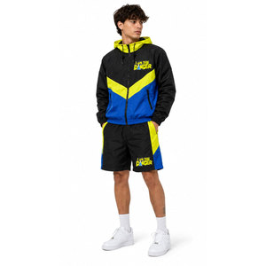 NAPA INDUSTRIES Premium Lightweight <b>Athletic</b> Running Windbreaker Shorts Set Men's High Street Style Summer Breathable Quick Dry - Product Image 3
