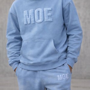 Sudaderas con Capucha de Felpa Gruesa para Hombre, Estilo Holgado, Lisas, con Logotipo Personalizado, Sudadera Urbana, Fabricante OEM, Venta al por Mayor en EE. UU. - Product Image 4