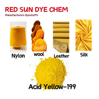 Jaune Acide 199 E-4RL (Jaune Acide) Orange Clair en Poudre Qualité Industrielle Pureté 99,99% RED SUN DYE CHEM Fournisseur Inde