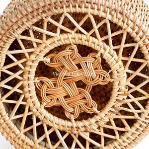 Caja de Almacenamiento de Ratán Natural a Buen Precio, Hecha a Mano para Almacenamiento en el Hogar y Uso Interior - Product Image 3