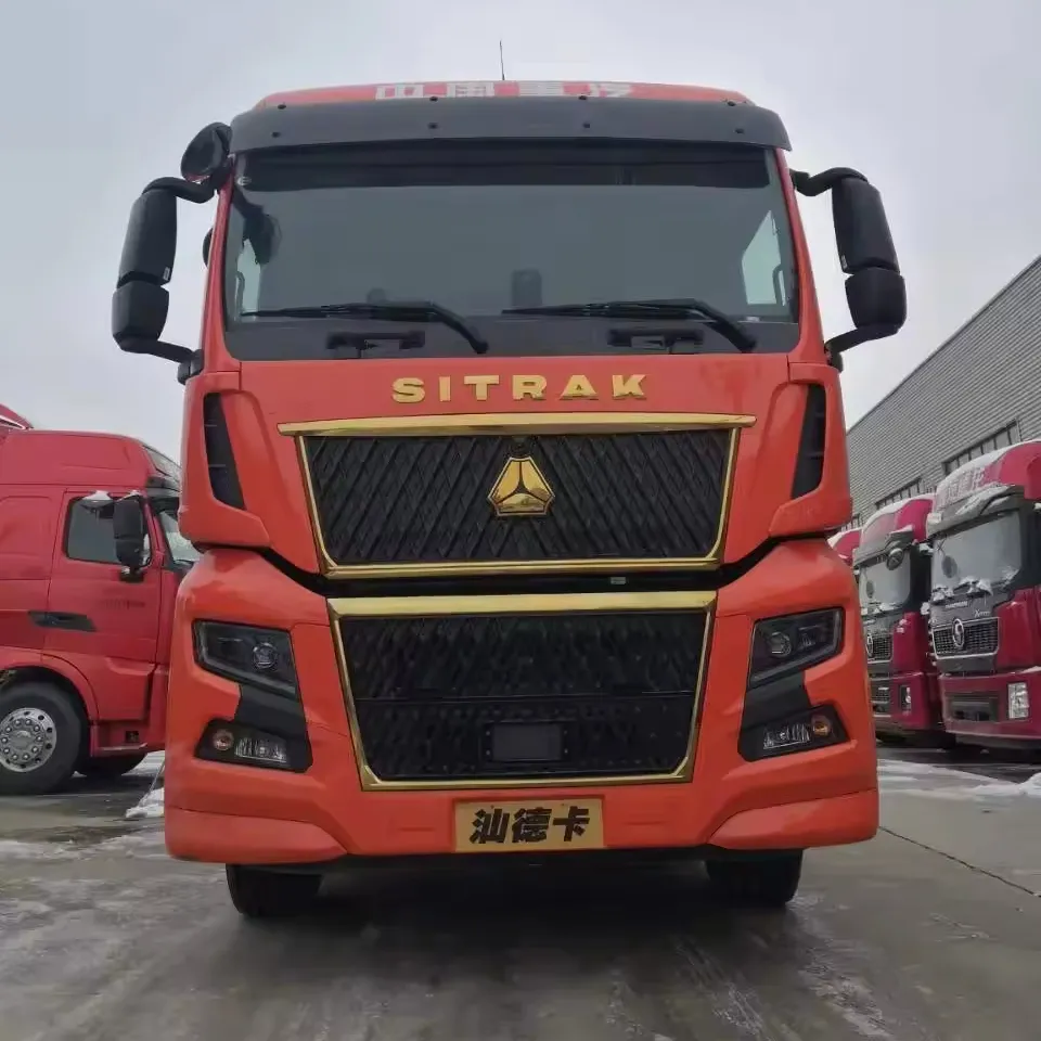 SINOTRUK Sitrak C9H 6x4 camion tracteur à roues 540 HP LHD camion tracteur pour la russie