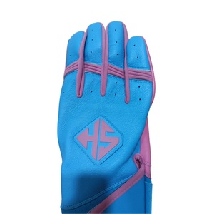 Guantes de bateo de softball de protección de manos cómodos de fábrica de Venta caliente guantes de bateo de béisbol personalizados profesionales de buena calidad - Product Image 2