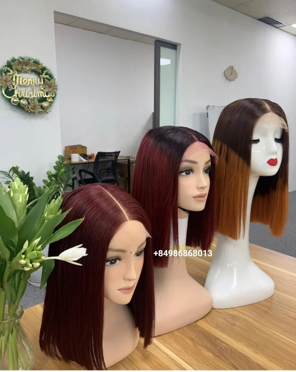 Bob human hair wig lace front color Short Bob wig natural preplucked hair line wholesale Transparent Lace closure wig