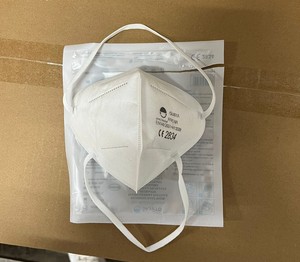 Wholesale Disposable CE Certified FFP2 Non-Woven Fabric 5-Layer Dustproof Half Face Masks <b>Foam</b> Nose <b>Pad</b> Headband III PPE - Product Image 4