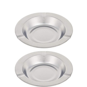 Cendrier enduit de poudre noire avec couvercle Design moderne et élégant Accessoire durable sans fumée pour une utilisation intérieure et extérieure Fabriqué en Inde - Product Image 2