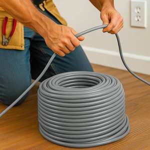 FG16OR Câble d'alimentation électrique 2x4 Mm² Gris 0.6/1 KV 100 mètres de long - Product Image 6