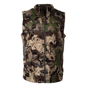 เสื้อกั๊กสำหรับล่าสัตว์ AUSCAMOTEK รุ่น Upland สำหรับผู้ชายและผู้หญิง กันลม ลายพิมพ์สัตว์ ระบายอากาศได้ดี เหมาะสำหรับฤดูร้อน ผลิตจากโพลีเอสเตอร์สีน้ำตาล มีช่องตาข่ายด้านหน้าพร้อมซิป - Product Image 1