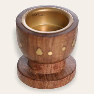 Caja de quemador Oud Bakhoor Dukhoon árabe de madera hecha a mano con diseño tradicional para fragancia para el hogar y regalos islámicos - Product Image 2