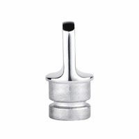 Embout à œil en acier inoxydable 316 pour bimini top, raccord de capuchon coulissant pour tube de bâche marine, connecteur d'extrémité de tube de bâche de yacht