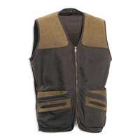 Gilet d'extérieur pour hommes randonnée pêche camping chasse gilet orange séchage rapide respirant polyester gilet de chasse en montagne