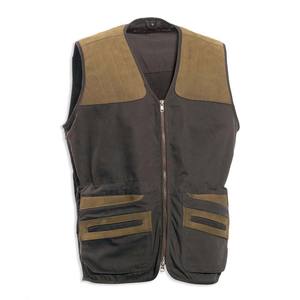 Gilet d'extérieur pour hommes randonnée pêche camping chasse gilet orange séchage rapide respirant polyester gilet de chasse en montagne - Product Image 6