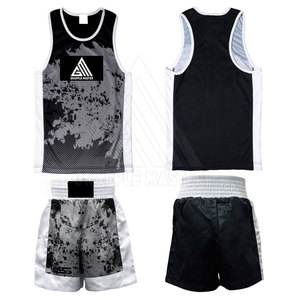 ในสต็อกใหม่ธรรมดาย้อมคิกบ็อกซิ่งระเหิดเครื่องแบบการออกแบบที่ดีที่สุดคิกบ็อกซิ่งระเหิดเครื่องแบบ - Product Image 3