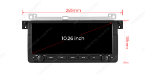 <span class=keywords><strong>Autoradio</strong></span> MEKEDE 4 cœurs 8227 WiFi BT 2+32G Car-play Auto Android Lecteur de musique audio multimédia GPS FM pour <span class=keywords><strong>BMW</strong></span> <span class=keywords><strong>E46</strong></span> M3 1999-2005 - Product Image 6