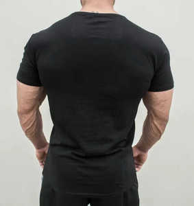 Ropa deportiva activa, camisetas de secado rápido para hombre, ropa de gimnasio ajustada para hombre, camisetas de gimnasio para hombre, camisetas transpirables para hombre, OEM - Product Image 5