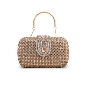 Golden Fancy Clutch Mujer P23851 - Product Image 3