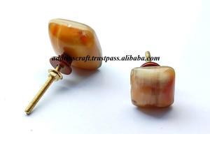 Boutons de porte en résine de style occidental bouton de traction d'armoire à tiroirs de forme ronde minimaliste pour bouton d'armoire de meubles modernes prix de gros - Product Image 3