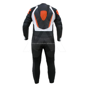 Mono de Motocicleta Personalizado para Hombre, de Cuero, Cortavientos, Transpirable, de Secado Rápido, Talla Grande, Ligero - Product Image 2