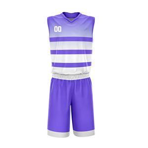 Uniforme de Baloncesto Sublimado Personalizado al por Mayor, 100% Poliéster, Sin Mangas, Unisex, Transpirable, para Todas las Temporadas - Product Image 3