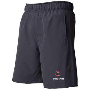 Verano nuevo transpirable logotipo personalizado bolsillo en blanco hombres y mujeres sueltos casuales cortos pantalones cortos de Softbol - Product Image 1