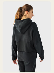 Imprimé sweats à capuche tricotés pour femme automne hiver mode grande taille pull décontracté à capuche Streetwear femmes haut femme vêtements à capuche - Product Image 3