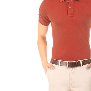 100% algodón para hombre para Polo impreso personalizado y bordado con logotipo OEM antiarrugas liso en blanco Golf camiseta sólida - Product Image 6