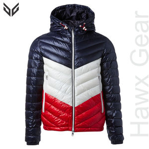 2024 nouvelle mode hommes veste rembourrée couleur unie haute qualité toile confortable Streetwear pour l'hiver - Product Image 5