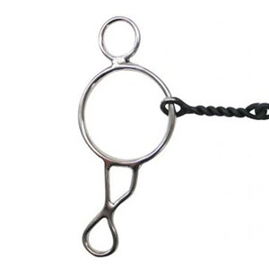 Apto Enterprises Mors Wonder Bit en acier inoxydable 5 pouces, acier bleu, bouche torsadée, modèle AE-12313, pour le contrôle équestre - Product Image 5