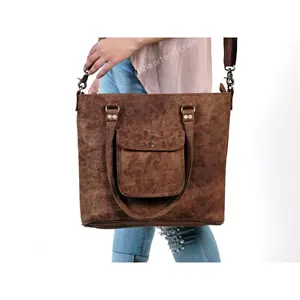 High Quality PU Leather Tote <b>Handbag</b> for Women Large Size Fashion Bag for Daily Use for <b>Summer</b> and Autumn Seasons Affordable - Product Image 4