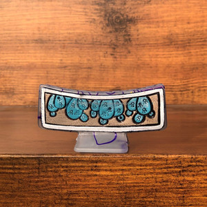 New Arrival Western Style Handmade <b>Tooled</b> Leather Hair Claw <b>Clips</b> Real Handmade Leather Hair Pins Accessories for Women Cowgirl - Product Image 3