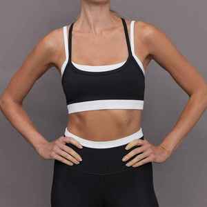 Vente en gros de soutien-gorge de sport sexy d'été pour femmes, haut de sport sans dos à haute élasticité, livraison directe, vêtements de sport sans manches, soutien-gorge de fitness - Product Image 1