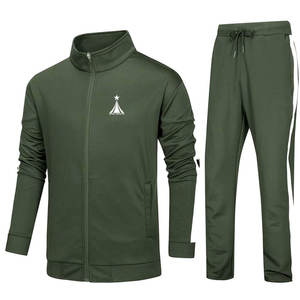 Conjunto Deportivo de Fútbol, Chaqueta y Pantalones de Secado Rápido, Ropa Deportiva Ligera, Chaqueta y Pantalones de Alto Rendimiento, Ropa Deportiva Ligera para Correr - Product Image 1