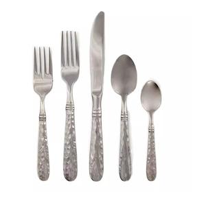 Latest Look Modern Style Rose <b>Gold</b> Metal Cheese Set of Metal Flatware Set New Latest Cutlery Set in Wholesale Price Cutlery - Product Image 5
