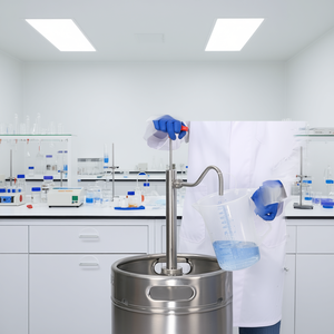 Conteneur de stockage de sécurité en acier inoxydable Burkle GmbH avec soupape de décharge de pression pour liquides alimentaires et chimiques - Product Image 3