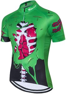 Veste de cyclisme réfléchissante professionnelle pour hommes coupe-vent sans couture vêtements de sport pour vélo - Product Image 2