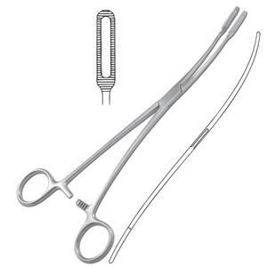 คีมฟองน้ำ Fletcher (โค้งเล็กน้อย) - Product Image 1