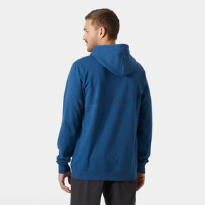 Sudadera con Capucha Térmica para Hombre, 100% Algodón, con Cierre, Gruesa, para Invierno, Estilo Urbano, Color Sólido, Logotipo Personalizado, OEM, ODM, Transpirable - Product Image 5