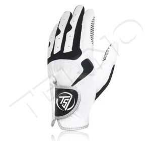 2025 meilleure vente à la mode Cabretta cuir gants de golf Logo personnalisé doux Sports Pro gants pour hommes femmes Sports d'été - Product Image 1