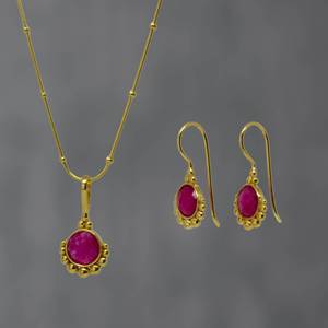 Collier affectueux avec pendentif en quartz rose et or 925 Superbe chaîne solide détaillée en argent sterling - Product Image 2