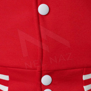 Chaqueta Letterman de invierno de alta calidad para hombre con cuello levantado, diseño personalizado, a prueba de viento y transpirable a la venta - Product Image 5