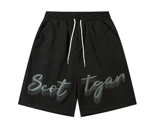 Shorts de Playa Personalizados 2025 con Cintura Elástica, para Hombre, Color Sólido, 100% Poliéster, Estilo Casual, con Bolsillos, Transpirables, de Secado Rápido, con Logotipo Personalizado - Product Image 2