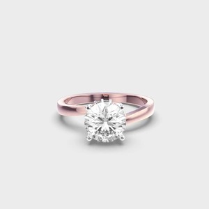 Elegant Rhodium Plated 925 Silver <b>Oval</b> Cut <b>Moissanite</b> <b>Engagement</b> <b>Ring</b> for Women Premium Quality Available at Export Price - Product Image 2