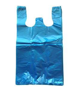 Usine du fabricant Sacs t-shirts en plastique PEHD/PE-BD pour supermarché Sacs d'emballage personnalisables avec logo pour gilet de transport - Product Image 2