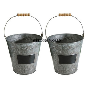 Galvanized Hammered <b>Planter</b> Superior Quality Handmade <b>Planter</b> Hot Selling Designer New Metal <b>Planter</b> - Product Image 6