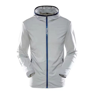 Veste coupe-vent imperméable unisexe pour l'hiver, design patchwork sur le devant, vêtement de sport léger pour l'extérieur - Product Image 4