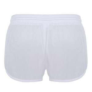 Shorts de sport athlétiques respirants à séchage rapide écologiques avec logo personnalisé pour hommes, style jogging en maille, shorts de course et de basketball - Product Image 2