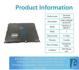 Unidad de Control ECU para Excavadora, Pieza 300611-00042B K1026740 para Excavadora Doosan DX220LCA DH220-5, Repuestos - Product Image 3