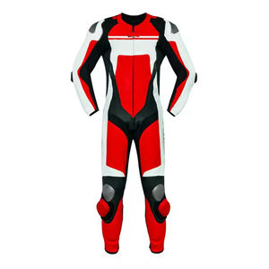 Combinaison de moto en cuir véritable pour hommes Combinaison de sécurité en cuir très vendue Moto de course automobile - Product Image 6