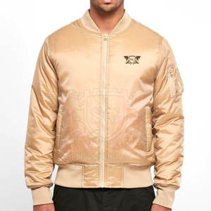 Dernier modèle Veste bombardier à capuche pour homme 100% polyester imperméable tissu de haute qualité support XL taille hiver vente en gros - Product Image 1